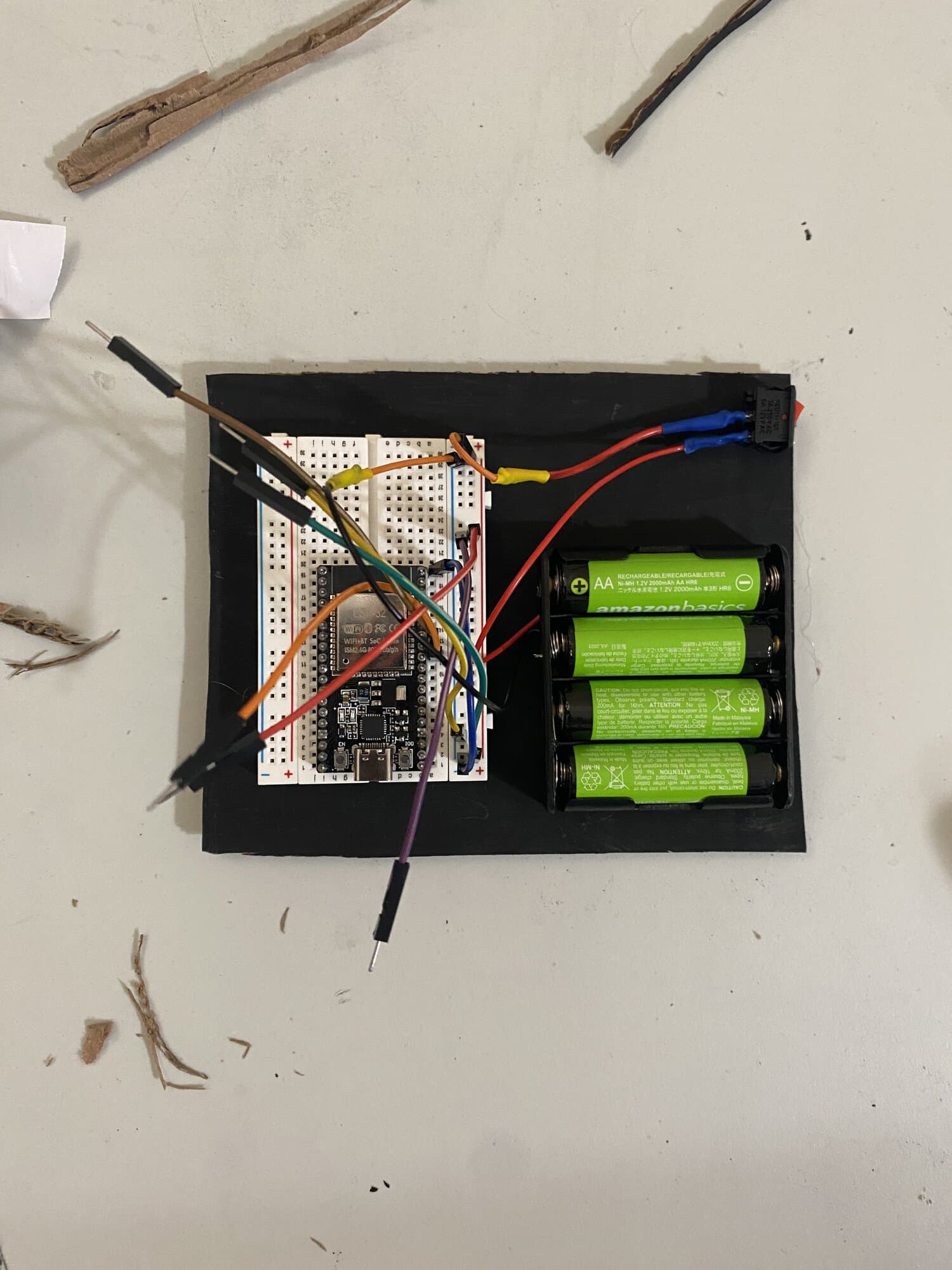 Automated Light Switch, build photo 2